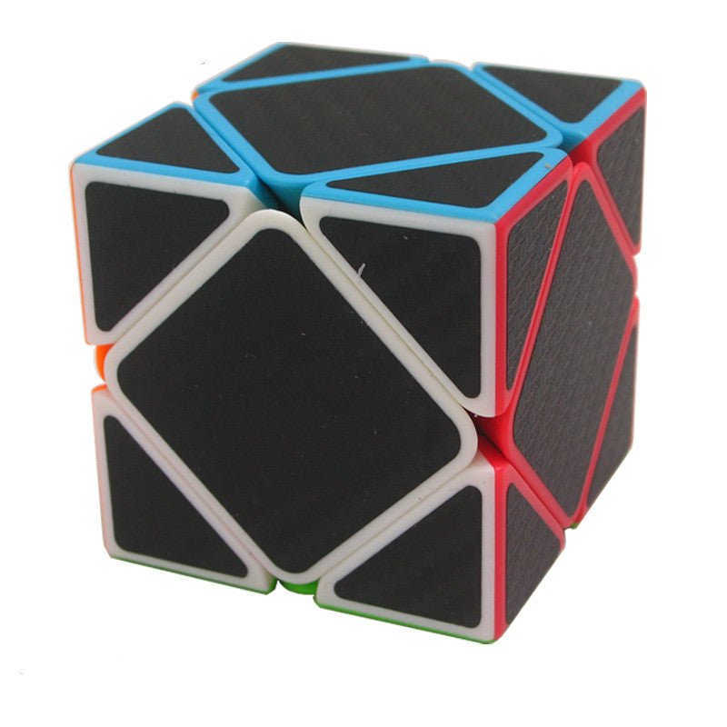 Rubik's Cube Black carbon fiber cube series - Madee's Boutique Puzzles Madee's Boutique DS 100 by 100 cube 100 by 100 rubik's cube100000x100000x100000 rubik's cubeOblique