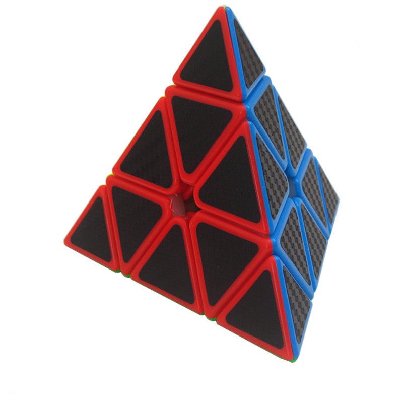 Rubik's Cube Black carbon fiber cube series - Madee's Boutique Puzzles Madee's Boutique DS 100 by 100 cube 100 by 100 rubik's cube100000x100000x100000 rubik's cubeTriangle