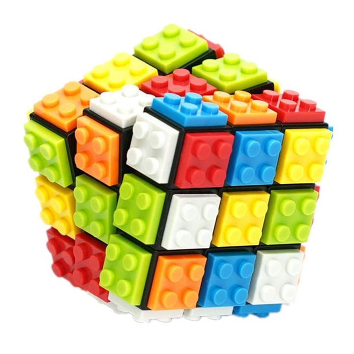 Rubik's Cube Building Blocks Cube 3x3x3 Puzzle Cube Detachable Professional Magic Cube 3x3 Blocks Cube Educational Toys Gifts Diy Cubo Magico - Madee's Boutique Puzzles Madee's Boutique 100 by 100 cube 100 by 100 rubik's cube100000x100000x100000 rubik's cubeBlack