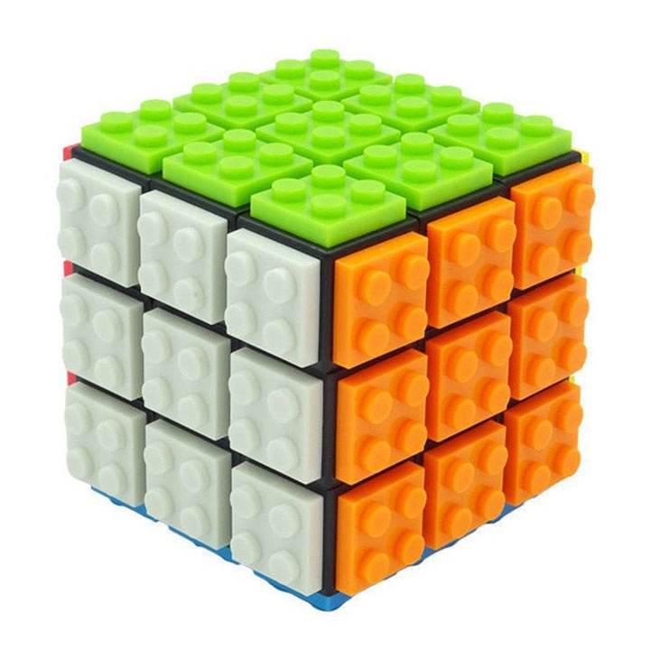 Rubik's Cube Building Blocks Cube 3x3x3 Puzzle Cube Detachable Professional Magic Cube 3x3 Blocks Cube Educational Toys Gifts Diy Cubo Magico - Madee's Boutique Puzzles Madee's Boutique 100 by 100 cube 100 by 100 rubik's cube100000x100000x100000 rubik's cubeBlack