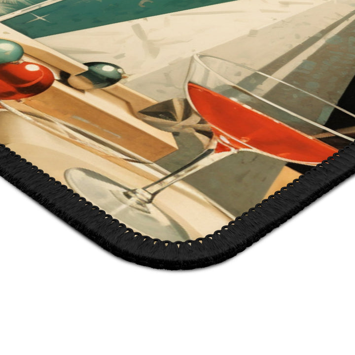 Christmas Mid Century Drinks Mouse Pad MADEE'S EXCLUSIVES - Madee's Boutique Home Decor Printify Accessories best christmas giftsbest friend giftsRectangle9" × 7"