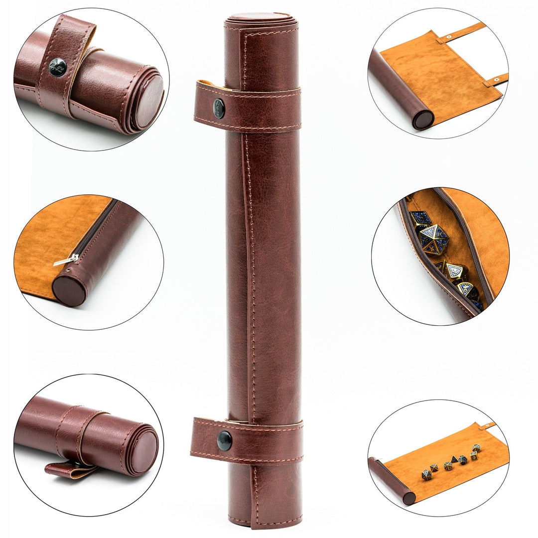 D&D Dice Tray Dice Rolling Mat with Zippered Dice Holder Pouch Storage - Madee's Boutique Madee's Boutique DS 3d printed dice tray 40k dice trayamazon com dice trayBlackChina