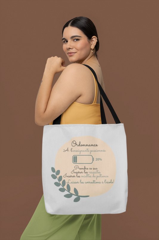 Customized Tote Bag 100% Polyester 3 Size Options - Madee's Boutique Bags Printify Accessories All Over PrintAssembled in the USAMedium