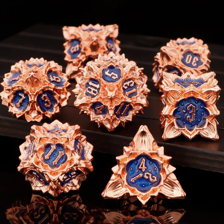 DND Metal Dice Set Dungeon and Dragon Suitable for Smooth Rolling in RPG and Table Games - Madee's Boutique Madee's Boutique DS DK07