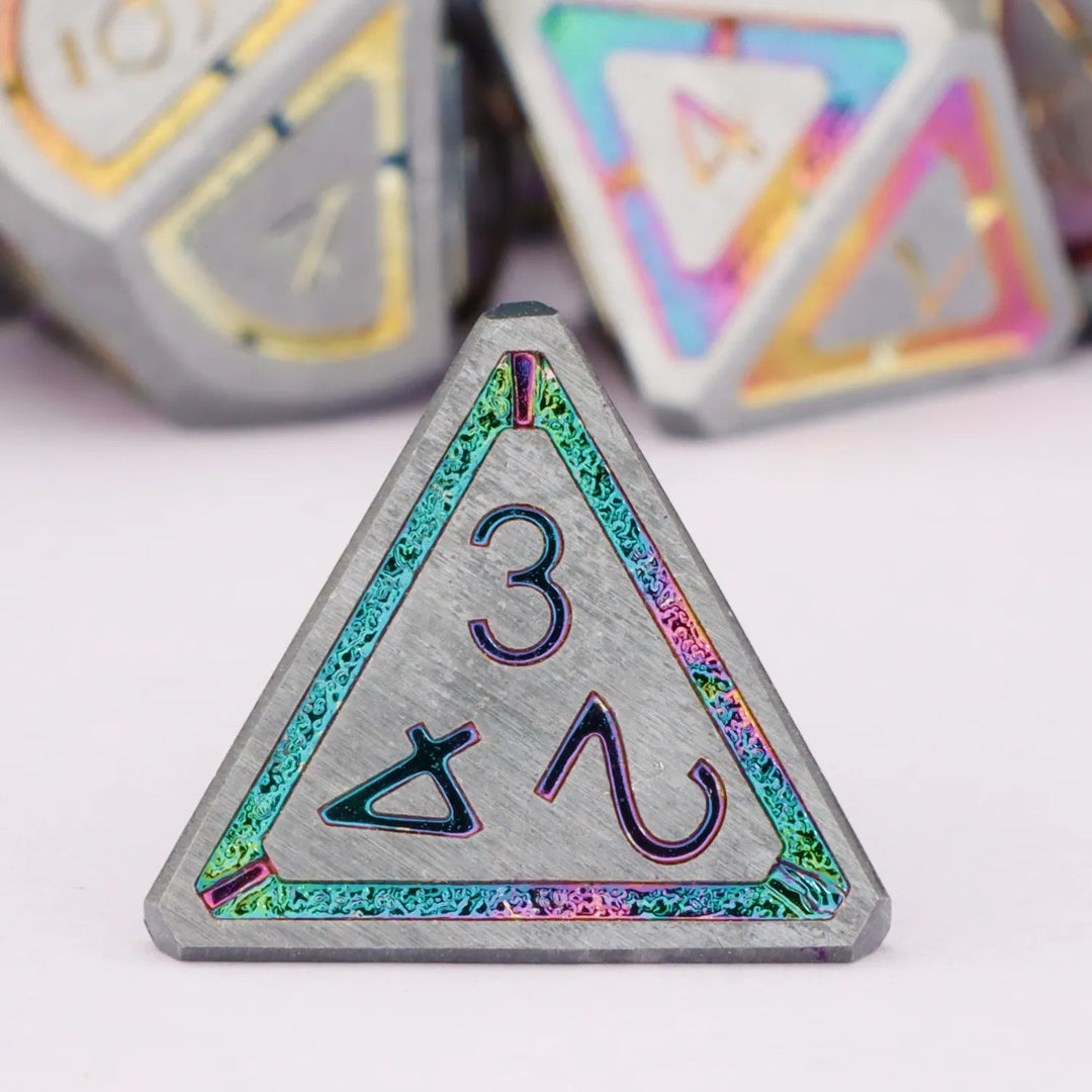 DND Metal Dice Set Dungeon and Dragon Suitable for Smooth Rolling in RPG and Table Games - Madee's Boutique Madee's Boutique DS DK15