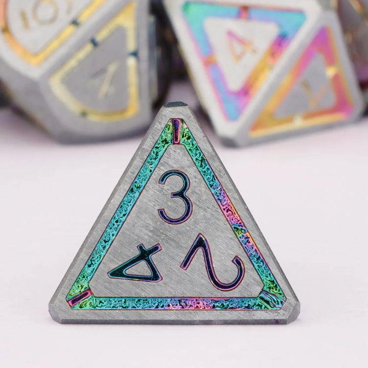 DND Metal Dice Set Dungeon and Dragon Suitable for Smooth Rolling in RPG and Table Games - Madee's Boutique Madee's Boutique DS DK15