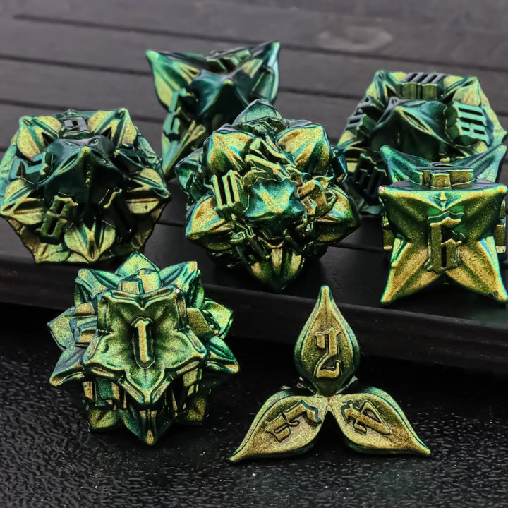 DND Metal Dice Set Dungeon and Dragon Suitable for Smooth Rolling in RPG and Table Games - Madee's Boutique Madee's Boutique DS DK18