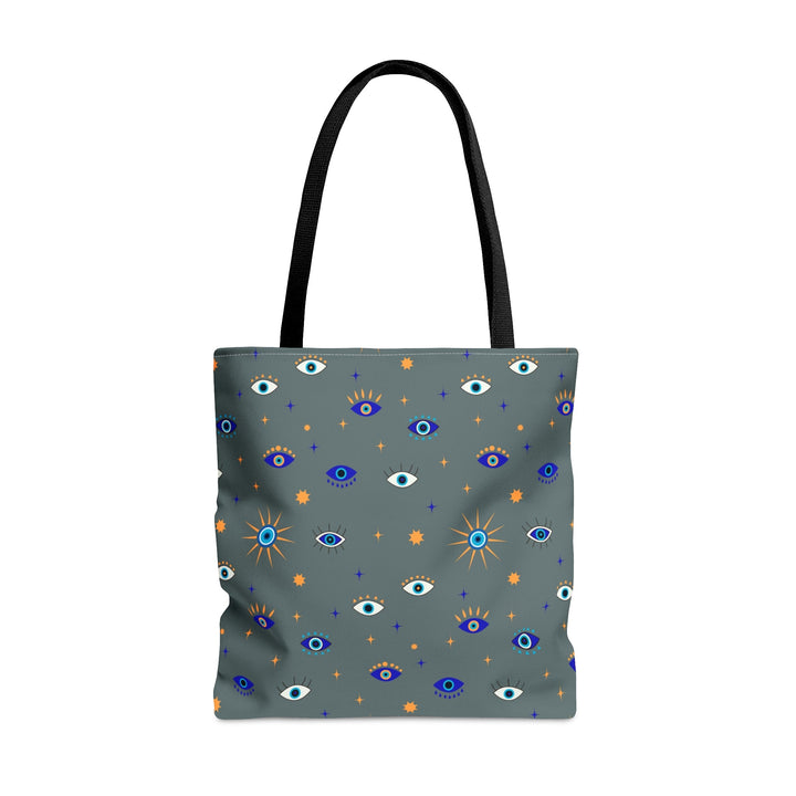 Evil Eye Protection Spiritual Tote Bag Small Medium Large - Madee's Boutique Bags Printify Accessories aesthetic tote bagAll Over PrintLarge