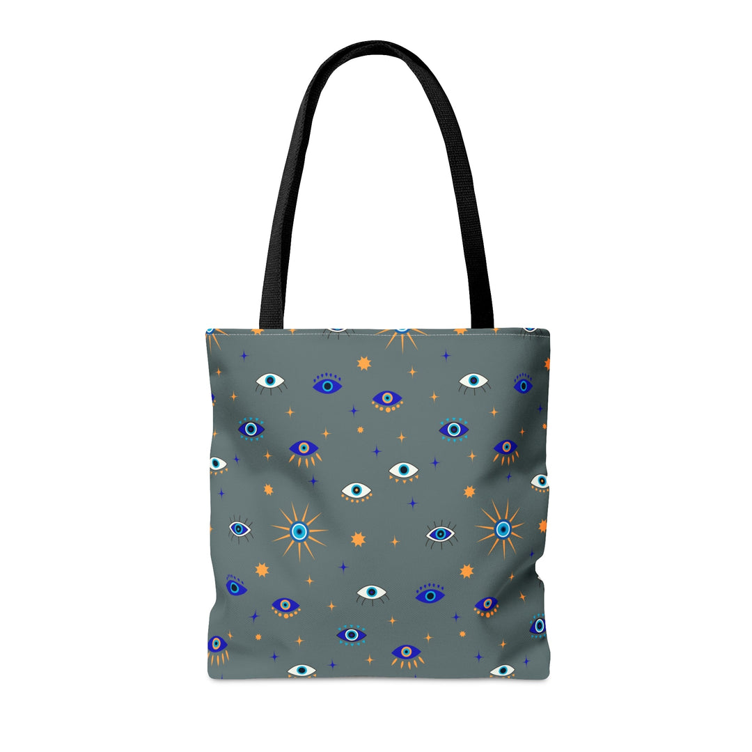 Evil Eye Protection Spiritual Tote Bag Small Medium Large - Madee's Boutique Bags Printify Accessories aesthetic tote bagAll Over PrintLarge