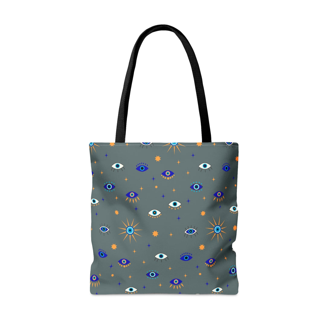 Evil Eye Protection Spiritual Tote Bag Small Medium Large - Madee's Boutique Bags Printify Accessories aesthetic tote bagAll Over PrintLarge