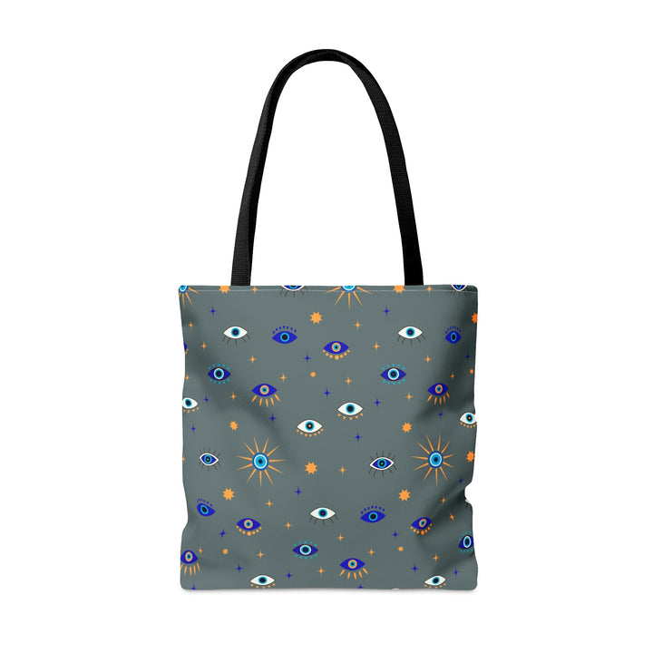Evil Eye Protection Spiritual Tote Bag Small Medium Large - Madee's Boutique Bags Printify Accessories aesthetic tote bagAll Over PrintLarge