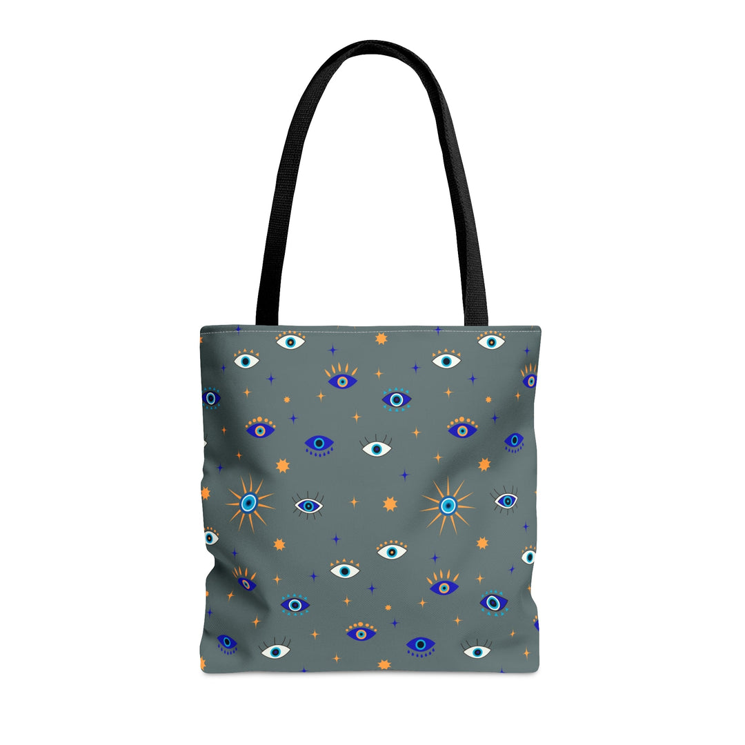 Evil Eye Protection Spiritual Tote Bag Small Medium Large - Madee's Boutique Bags Printify Accessories aesthetic tote bagAll Over PrintLarge