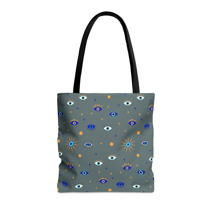 Evil Eye Protection Spiritual Tote Bag Small Medium Large - Madee's Boutique Bags Printify Accessories aesthetic tote bagAll Over PrintLarge