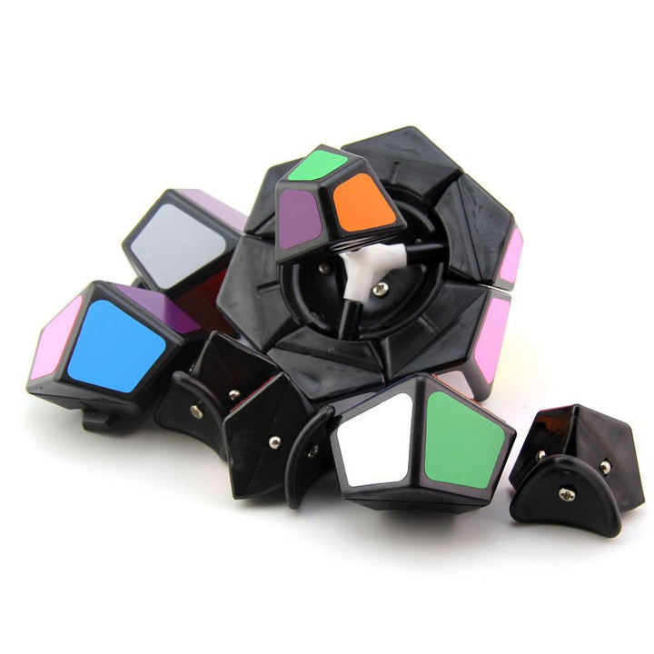 Rubik's Cube Four - axis twelve - sided alien cube - Madee's Boutique Puzzles Madee's Boutique 100 by 100 cube 100 by 100 rubik's cube100000x100000x100000 rubik's cubeColor