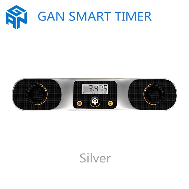 Rubik's Cube GAN Timer Professional Time Counter SpeedCubing Smart Timer GAN Cube Mat GAN Timer Mat GAN Bluetooth Cube Timer Mat GAN - Madee's Boutique Puzzles Madee's Boutique 100 by 100 cube 100 by 100 rubik's cube100000x100000x100000 rubik's cubeSilver Timer
