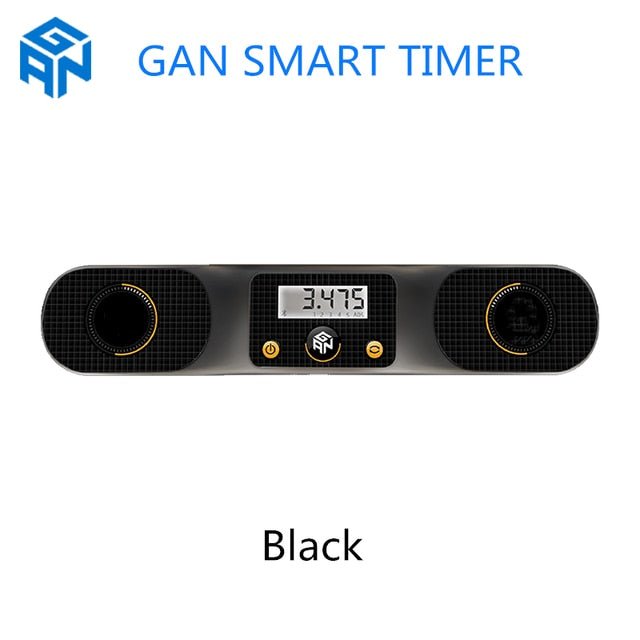 Rubik's Cube GAN Timer Professional Time Counter SpeedCubing Smart Timer GAN Cube Mat GAN Timer Mat GAN Bluetooth Cube Timer Mat GAN - Madee's Boutique Puzzles Madee's Boutique 100 by 100 cube 100 by 100 rubik's cube100000x100000x100000 rubik's cubeBlack Timer