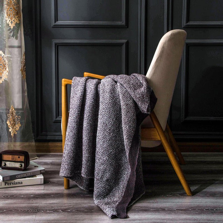 Home Soft Knit Blanket - Madee's Boutique Home Decor Madee's Boutique aesthetic blanket aesthetic giftanniversary gift ideasBrown130x160cm