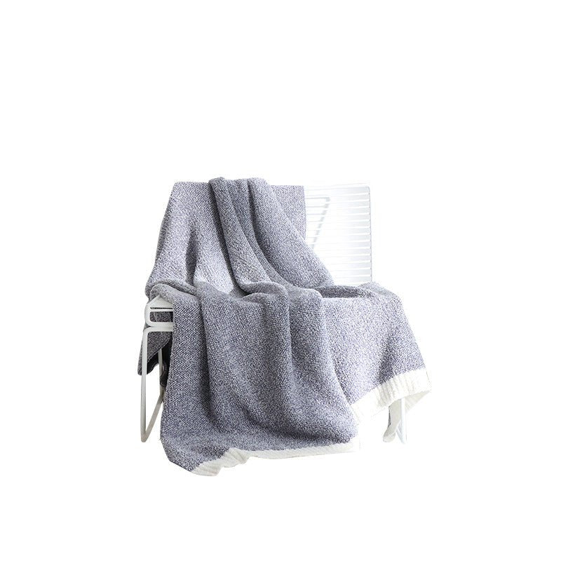 Home Soft Knit Blanket - Madee's Boutique Home Decor Madee's Boutique aesthetic blanket aesthetic giftanniversary gift ideasBrown130x160cm