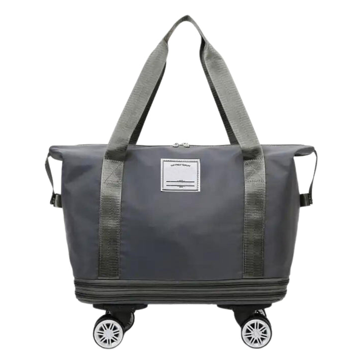 Madee's 4 - in - 1 Expandable Foldable Travel Bag with Removable Wheels - Travel Duffel Bag, Rolling Duffle Bag Carry on, Wheeled Duffle Bag Luggage Waterproof, Large Weekender Bag - Madee's Boutique Handbag Madee's Boutique 2 wheel suitcases 20 compartment extender36 duffle bag with wheelsBlack