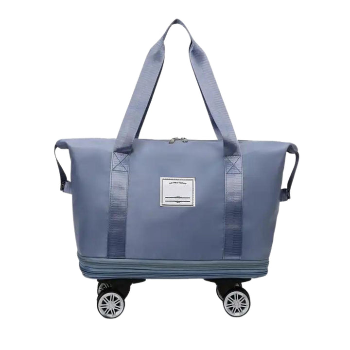 Madee's 4 - in - 1 Expandable Foldable Travel Bag with Removable Wheels - Travel Duffel Bag, Rolling Duffle Bag Carry on, Wheeled Duffle Bag Luggage Waterproof, Large Weekender Bag - Madee's Boutique Handbag Madee's Boutique 2 wheel suitcases 20 compartment extender36 duffle bag with wheelsBlack