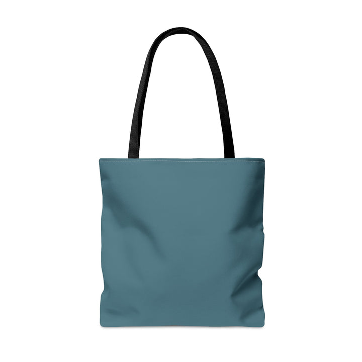Meditation Cat Tote Bag Light Blue Small Medium Large MADEE'S EXCLUSIVES - Madee's Boutique Bags Printify Accessories aesthetic tote bagAll Over PrintSmall