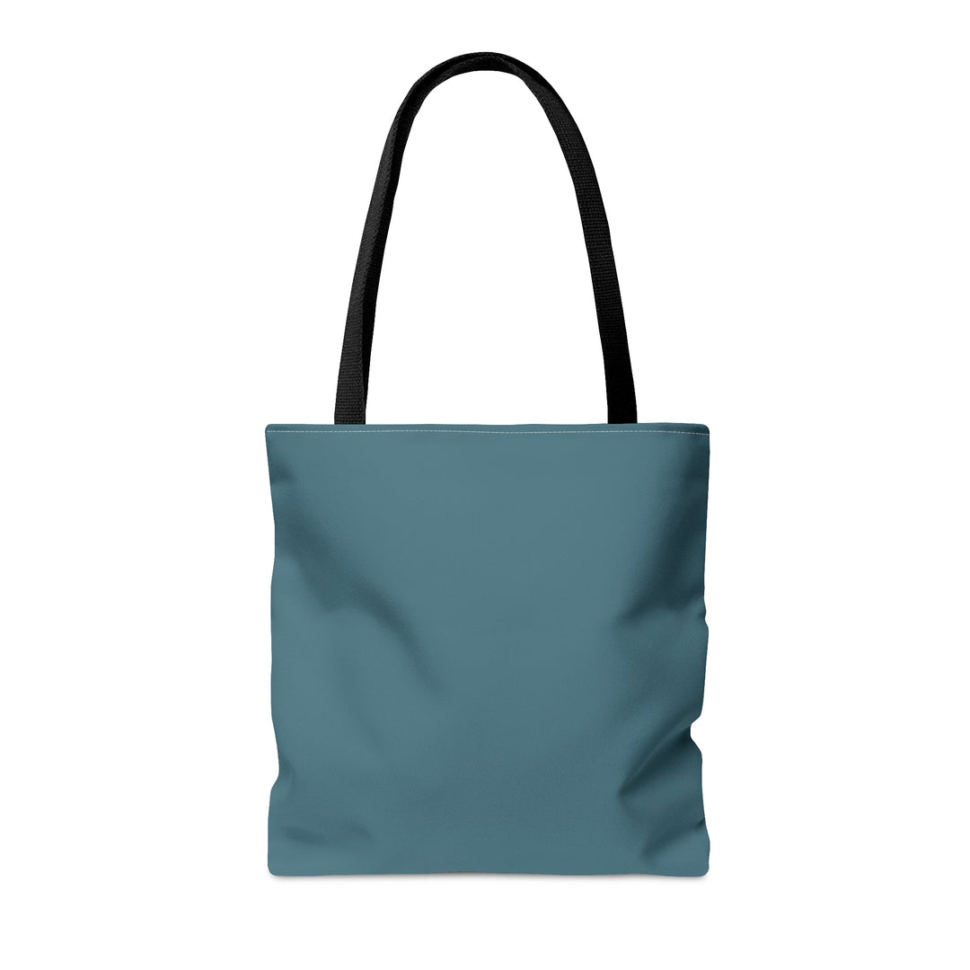 Meditation Cat Tote Bag Light Blue Small Medium Large MADEE'S EXCLUSIVES - Madee's Boutique Bags Printify Accessories aesthetic tote bagAll Over PrintSmall