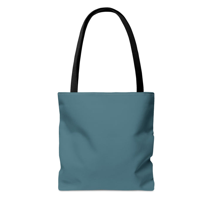 Meditation Cat Tote Bag Light Blue Small Medium Large MADEE'S EXCLUSIVES - Madee's Boutique Bags Printify Accessories aesthetic tote bagAll Over PrintLarge