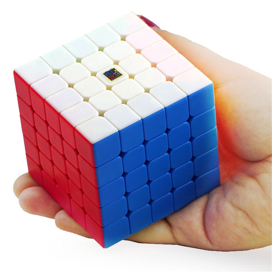 Rubik's Cube MFJS Meilong 5X5 Stickerless speed cube Moyu Mofang Jiaoshi 5X5X5 Magic cube - Madee's Boutique Puzzles Madee's Boutique 100 by 100 cube 100 by 100 rubik's cube100000x100000x100000 rubik's cubeBlack