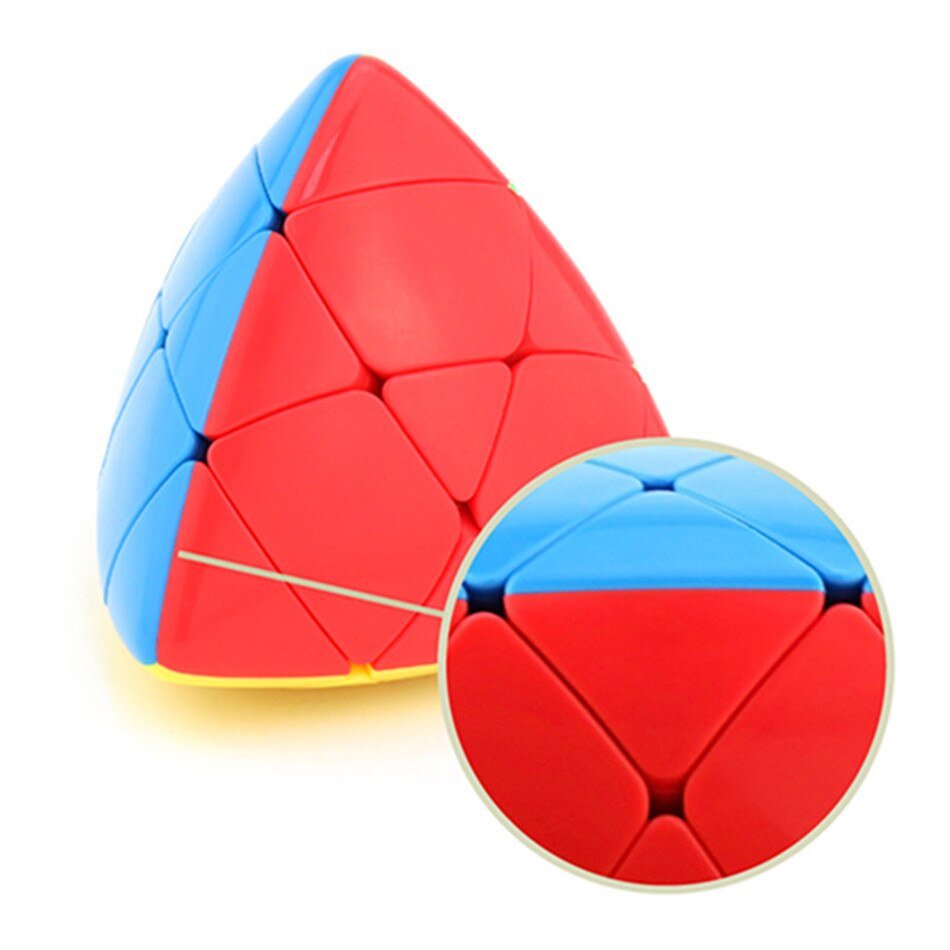 Rubik's Cube MoYu Mastermorphix Cube 3x3 Puzzle Magic Cube 3x3 Rice Dumpling Cube Triangle Magic Cube Educational Toys For Boys Cubes - Madee's Boutique Puzzles Madee's Boutique 100 by 100 cube 100 by 100 rubik's cube100000x100000x100000 rubik's cubeStickerless