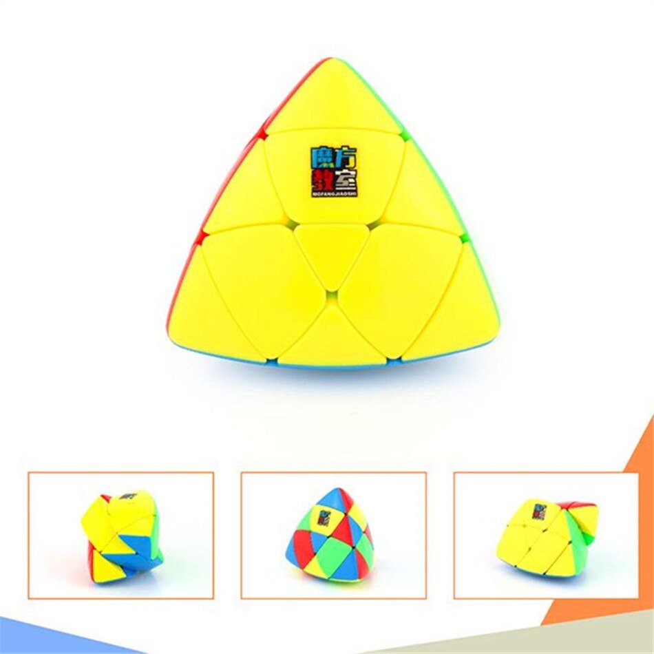 Rubik's Cube MoYu Mastermorphix Cube 3x3 Puzzle Magic Cube 3x3 Rice Dumpling Cube Triangle Magic Cube Educational Toys For Boys Cubes - Madee's Boutique Puzzles Madee's Boutique 100 by 100 cube 100 by 100 rubik's cube100000x100000x100000 rubik's cubeStickerless