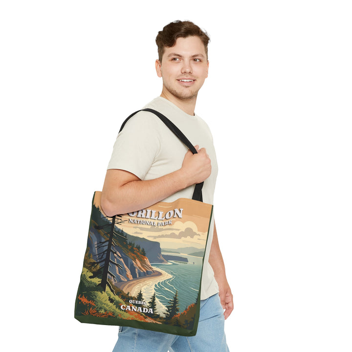 National Park Forillon Tote Bag Small Medium Large MADEE'S EXCLUSIVES - Madee's Boutique Bags Printify Accessories aesthetic tote bagAll Over PrintSmall