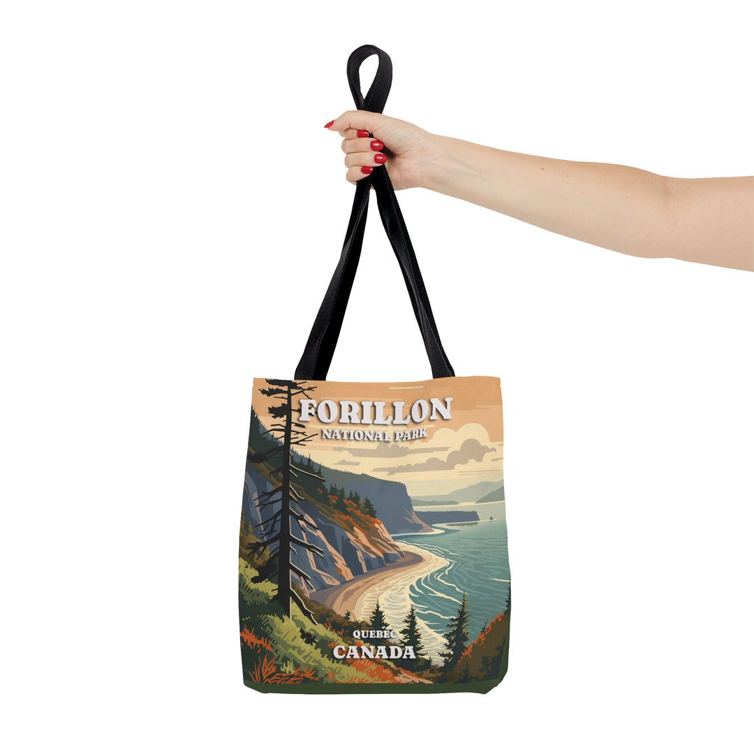 National Park Forillon Tote Bag Small Medium Large MADEE'S EXCLUSIVES - Madee's Boutique Bags Printify Accessories aesthetic tote bagAll Over PrintSmall