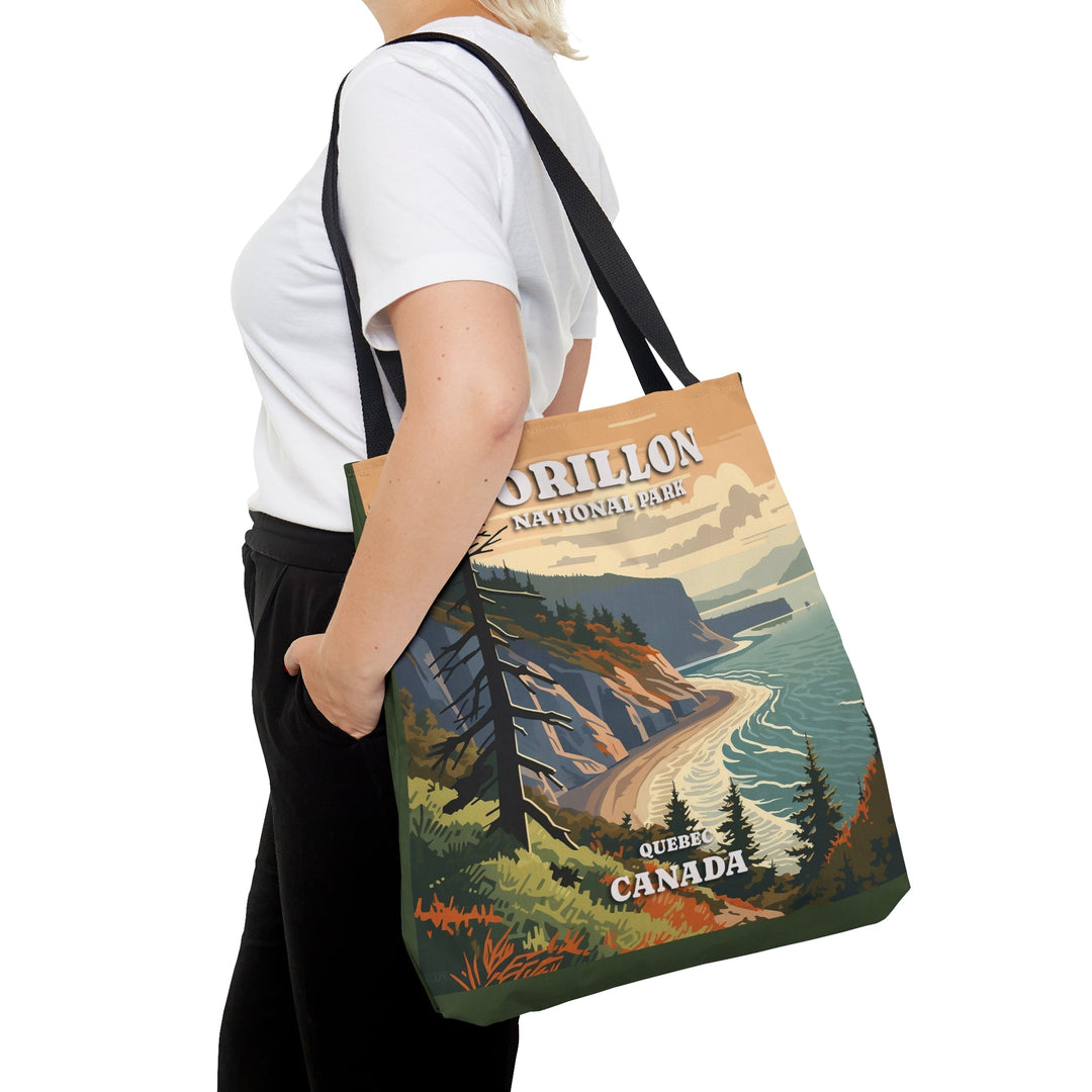 National Park Forillon Tote Bag Small Medium Large MADEE'S EXCLUSIVES - Madee's Boutique Bags Printify Accessories aesthetic tote bagAll Over PrintSmall