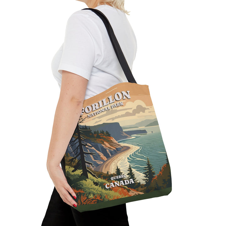 National Park Forillon Tote Bag Small Medium Large MADEE'S EXCLUSIVES - Madee's Boutique Bags Printify Accessories aesthetic tote bagAll Over PrintSmall