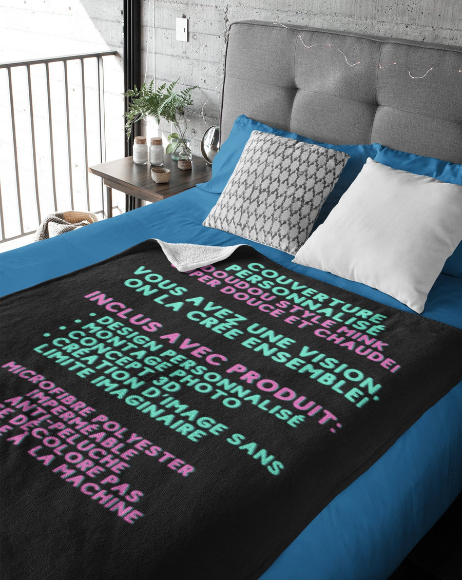 Personalized Blankets - Madee's Boutique Madee's Boutique DS 1M: 51x59" - 130x150cm