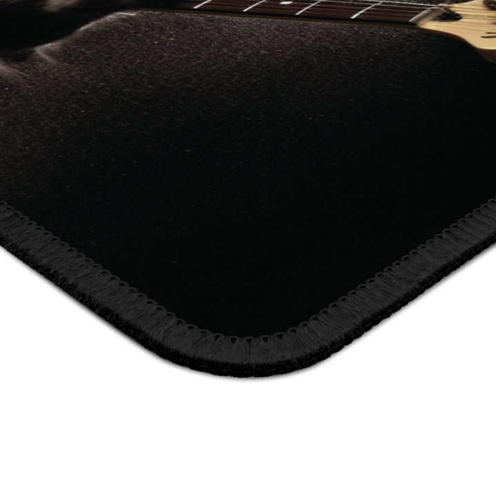 Cat Guitar Gaming Mouse Pad MADEE'S EXCLUSIVES - Madee's Boutique Home Decor Print On Demand Partners Accessories anniversary gift for husbandanniversary gift ideasRectangle9" × 7"