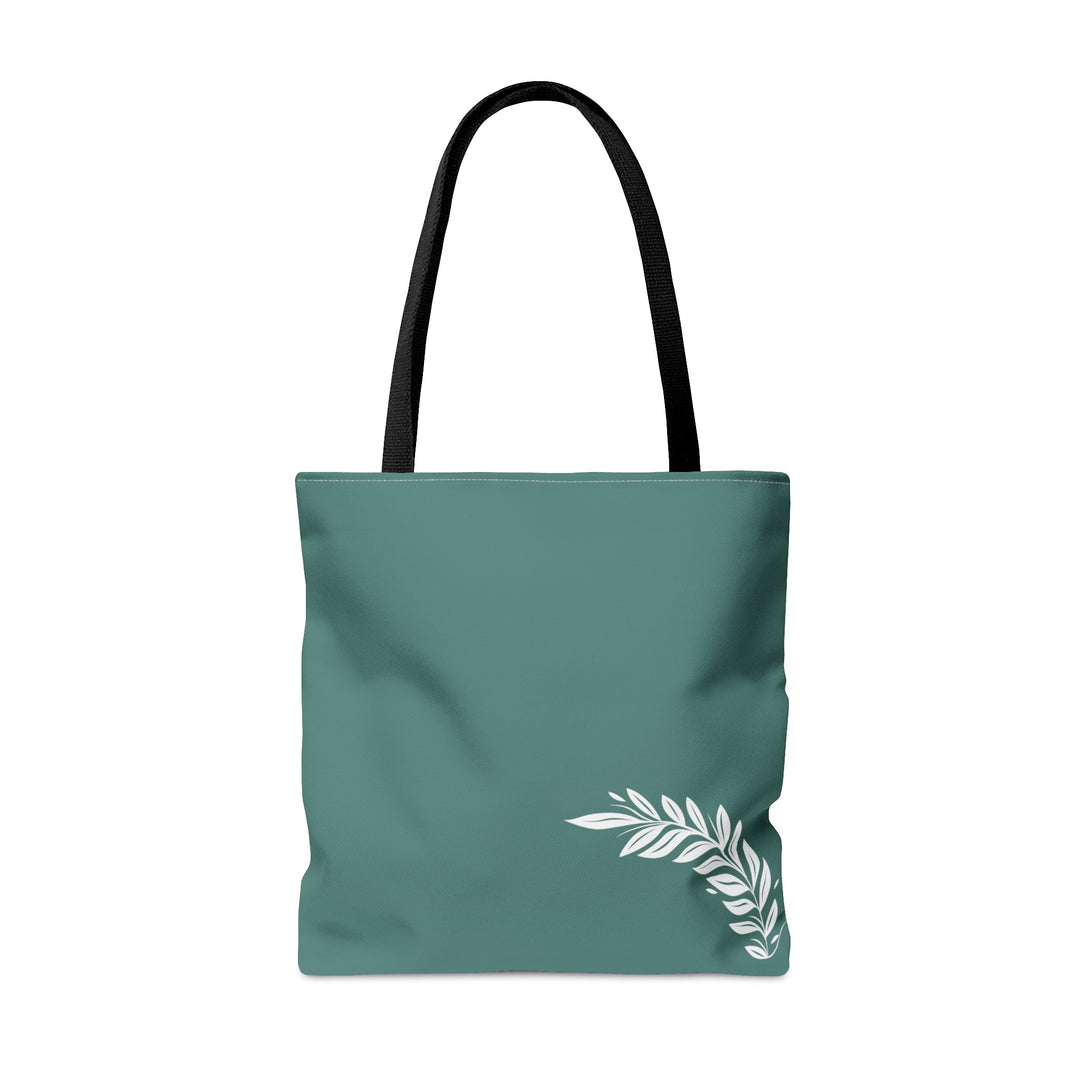 Positive Tote Bag "Simplement Heureux sans raison!" Small Medium Large - Madee's Boutique Bags Printify Accessories aesthetic tote bagAll Over PrintSmall