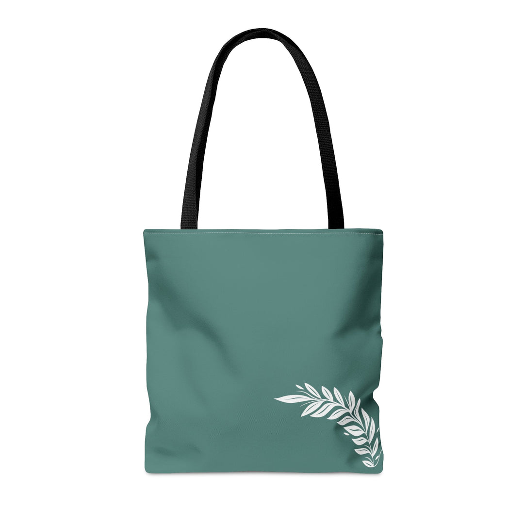 Positive Tote Bag "Simplement Heureux sans raison!" Small Medium Large - Madee's Boutique Bags Printify Accessories aesthetic tote bagAll Over PrintSmall