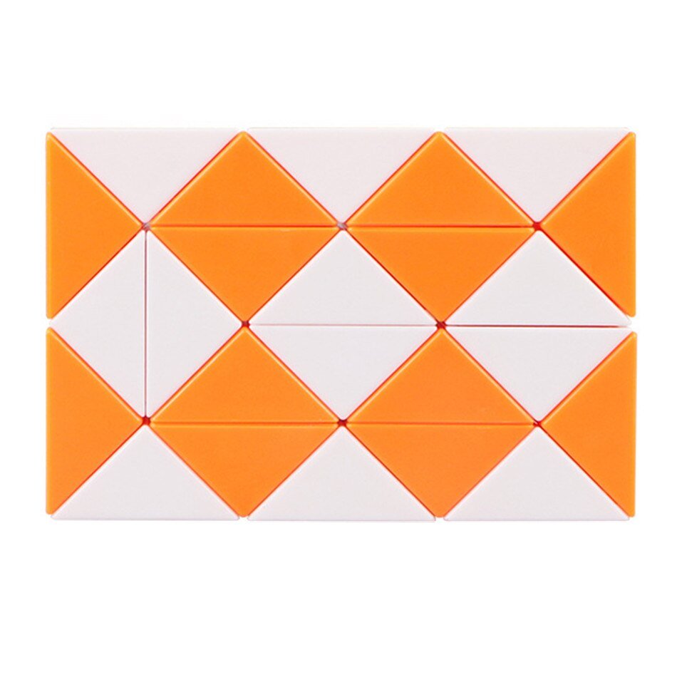 Rubik's Cube QIYI 24 Segment Magic Rule Snake Cubes Elasticity Elastic changed Popular Twist Transformable Kid Puzzle Toy for Children - Madee's Boutique Puzzles Madee's Boutique 100 by 100 cube 100 by 100 rubik's cube100000x100000x100000 rubik's cubeAs shown
