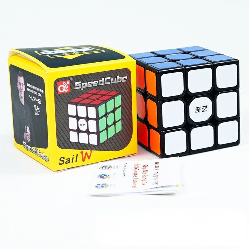 Rubik's Cube Qiyi 3x3x3 4x4x4 5x5x5 Professonal Magic Cube Black Sticker Speed Cube Puzzle Learnning Cubo Magico Toys for Children Kids Gifts - Madee's Boutique Puzzles Madee's Boutique 100 by 100 cube 100 by 100 rubik's cube100000x100000x100000 rubik's cube3x3x3