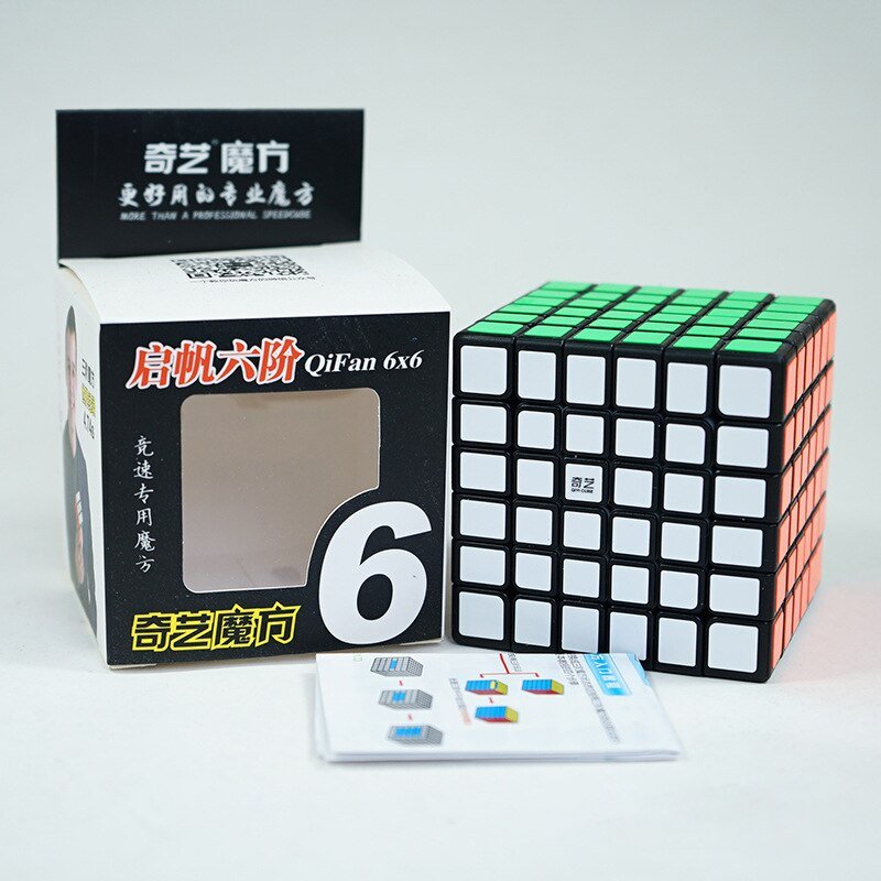 Rubik's Cube Qiyi 3x3x3 4x4x4 5x5x5 Professonal Magic Cube Black Sticker Speed Cube Puzzle Learnning Cubo Magico Toys for Children Kids Gifts - Madee's Boutique Puzzles Madee's Boutique 100 by 100 cube 100 by 100 rubik's cube100000x100000x100000 rubik's cube2x2x2
