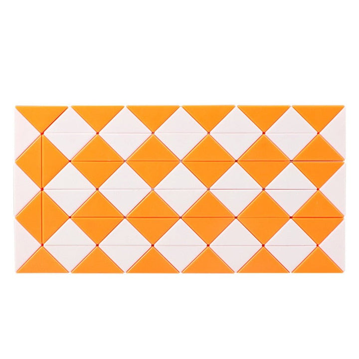 Rubik's Cube QIYI 72 Segments Magic Rule Snake Cube Variety Diy Elastic Changed Popular Twist Transformable Kid Puzzle Toy For Children - Madee's Boutique Puzzles Madee's Boutique 100 by 100 cube 100 by 100 rubik's cube100000x100000x100000 rubik's cubeAs shown