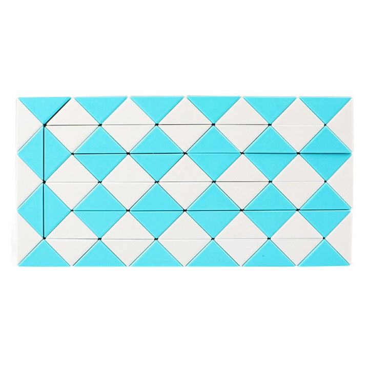 Rubik's Cube QIYI 72 Segments Magic Rule Snake Cube Variety Diy Elastic Changed Popular Twist Transformable Kid Puzzle Toy For Children - Madee's Boutique Puzzles Madee's Boutique 100 by 100 cube 100 by 100 rubik's cube100000x100000x100000 rubik's cubeAs shown 2