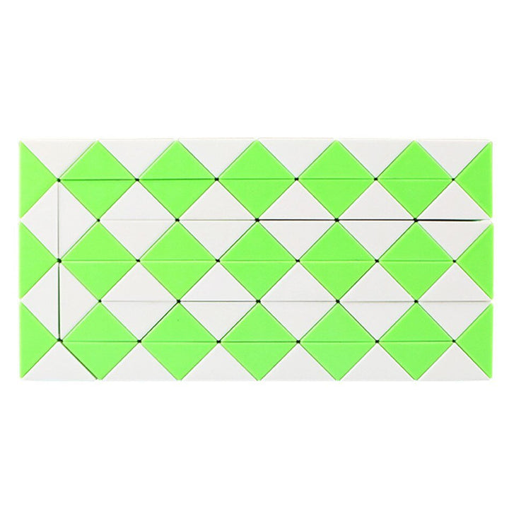 Rubik's Cube QIYI 72 Segments Magic Rule Snake Cube Variety Diy Elastic Changed Popular Twist Transformable Kid Puzzle Toy For Children - Madee's Boutique Puzzles Madee's Boutique 100 by 100 cube 100 by 100 rubik's cube100000x100000x100000 rubik's cubeAs shown