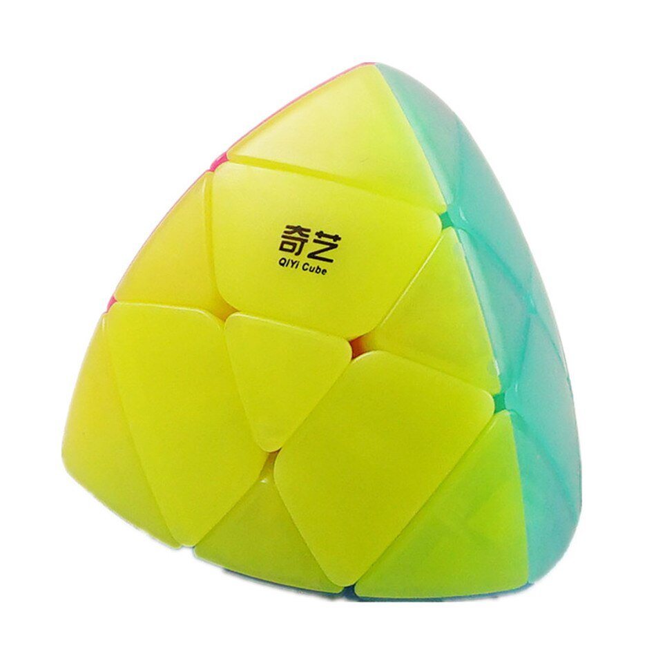 Rubik's Cube Qiyi Mastermorphix 3x3 Puzzle Magic Cube Rice Dumpling Speed Cube professional Pyramorphix Educational Learning Toy For Children - Madee's Boutique Puzzles Madee's Boutique 100 by 100 cube 100 by 100 rubik's cube100000x100000x100000 rubik's cube3x3 color