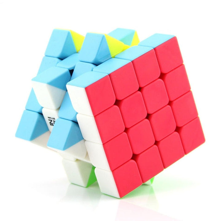 Rubik's Cube QiYi QiYuan 4x4 V2 V3 Speed Cube 4x4x4 Puzzle Speed Magic Cube Rubiks Cube 4Layers Speed Cube Professional Puzzle - Madee's Boutique Puzzles Madee's Boutique DS 100 by 100 cube 100 by 100 rubik's cube100000x100000x100000 rubik's cubeS3 Stickerless 57mm