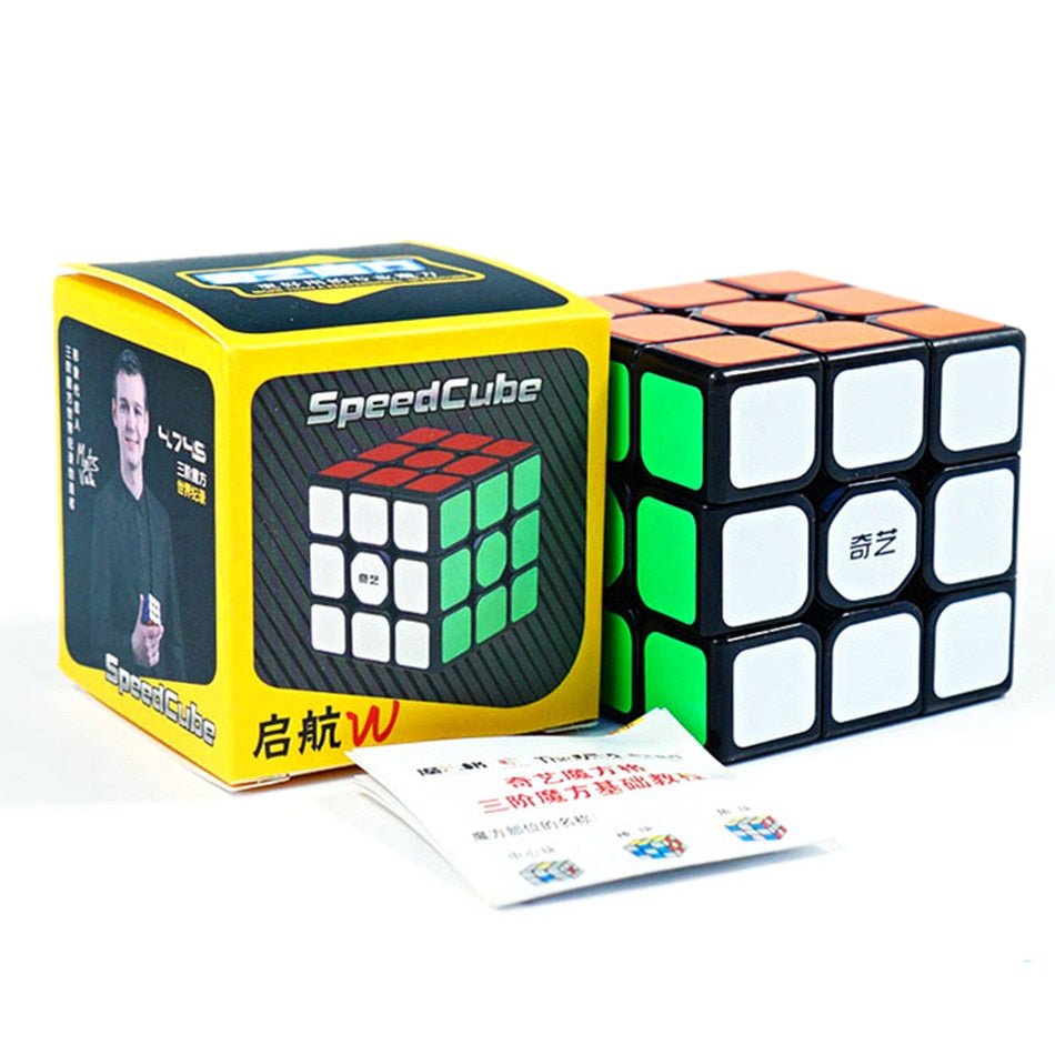 Rubik's Cube QIYI Speed Magic Cube 3x3x3 4x4x4 5x5x5 Puzzle Black Stickers Magic Cube Education Learnning Cubo Magico Toys For Children Kids - Madee's Boutique Puzzles Madee's Boutique 100 by 100 cube 100 by 100 rubik's cube100000x100000x100000 rubik's cube3x3