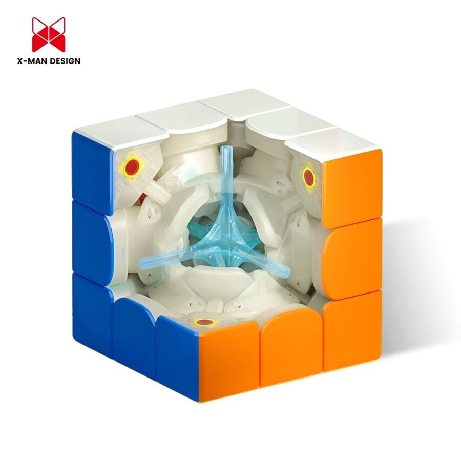 Rubik's Cube QiYi XMD Tornado V3 M 3x3x3 Maglev Magnetic Magic Cube Professional 3x3 Speed Puzzle 3×3 Children's Toy Cubo Magico Gift - Madee's Boutique Puzzles Madee's Boutique 100 by 100 cube 100 by 100 rubik's cube100000x100000x100000 rubik's cubeStandard Version