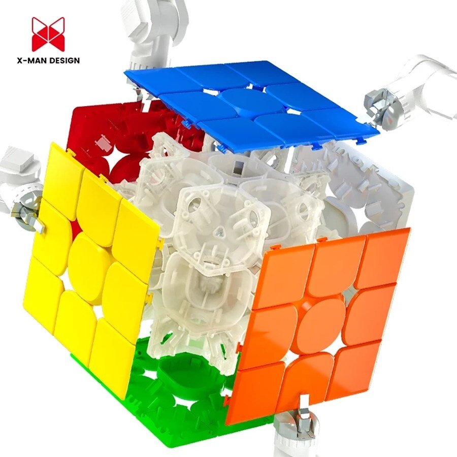 Rubik's Cube QiYi XMD Tornado V3 M 3x3x3 Maglev Magnetic Magic Cube Professional 3x3 Speed Puzzle 3×3 Children's Toy Cubo Magico Gift - Madee's Boutique Puzzles Madee's Boutique 100 by 100 cube 100 by 100 rubik's cube100000x100000x100000 rubik's cubeStandard Version