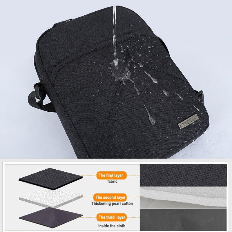 Shoulder Bag Messenger Bag Casual Bag - Madee's Boutique Bag Men Madee's Boutique aesthetic men bag aesthetic men bag messengeraesthetic men messenger bagBlack